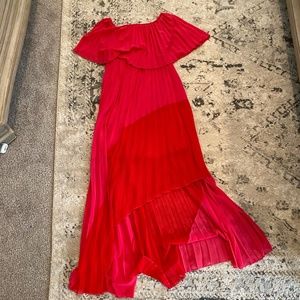 Off the shoulder dress